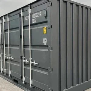 20 Fuß HC Grauer Versandcontainer mit offener Seite – Neu