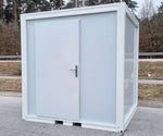 SANITÄRCONTAINER MIT RAMPE