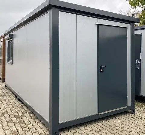 Bürocontainer mit Jalousien 6 x 2,40 Meter