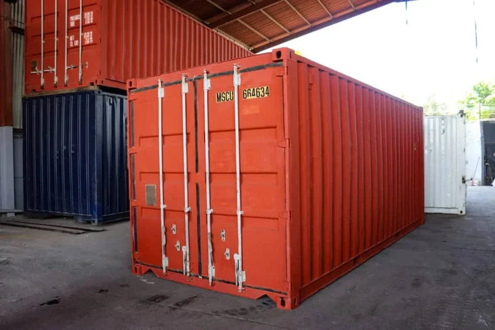Gebrauchter 20-Fuß-Seecontainer der Klasse B