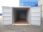 Container 20 Fuß Weiß Creme 1. Fahrt (Neu)